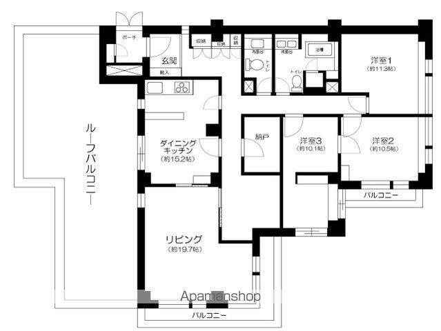 クレードルパレス柿の木坂のイメージ