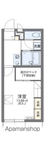 レオパレスアズールの間取り写真