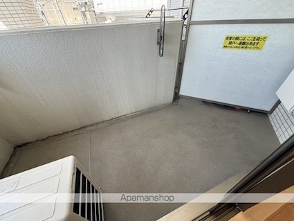 広島県広島市西区観音本町１丁目[1DK/35.21m2]のバルコニー
