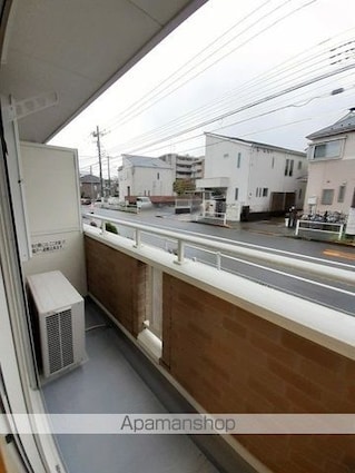 東京都青梅市野上町４丁目[1R/32.9m2]のバルコニー