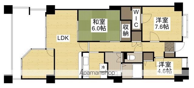 フォーラムシティ岡山の間取り写真