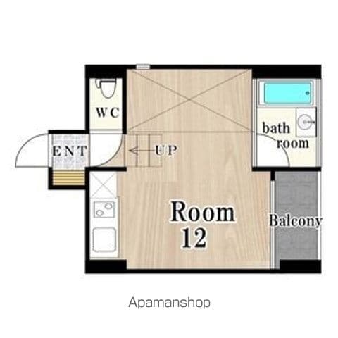 大阪市港区弁天のマンションの間取り