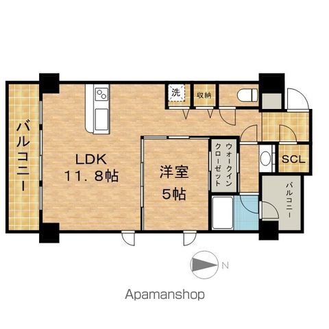 IZ−RESIDENCEの間取り写真