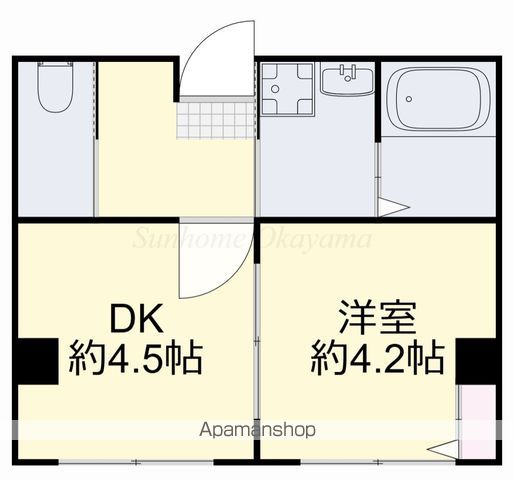 磨屋町きく井ビルの間取り写真
