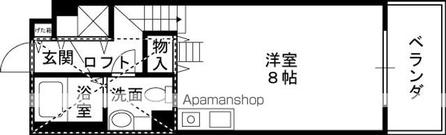 アビタ細川たかつきの間取り写真