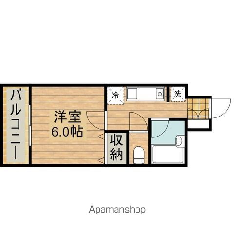 【府中市白糸台のマンションの間取り】