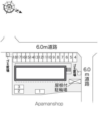 レオパレスキタハラ 108 ｜ 神奈川県藤沢市石川４丁目13-1（賃貸マンション1K・1階・19.87㎡） その11