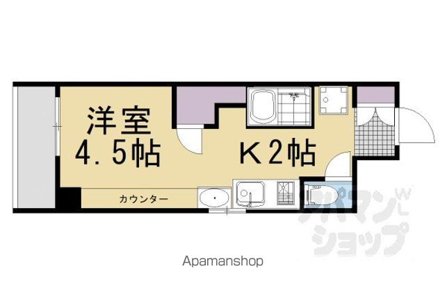 DETOMー1烏丸二条の間取り写真