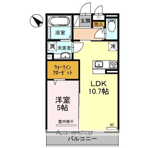 メゾン旭の間取り写真