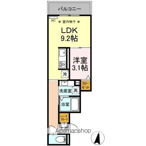 ＤーＲＯＯＭ桜木町の間取り