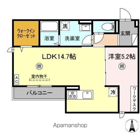 DWELL石垣東の間取り写真