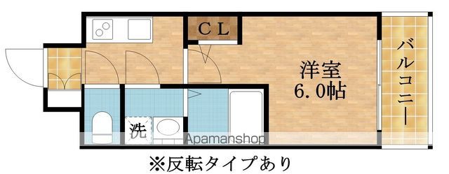 エスリードレジデンス梅田デュオの間取り写真