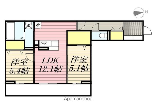 ＥＬ・ＡＭＡＲＩＬＬＯの間取り