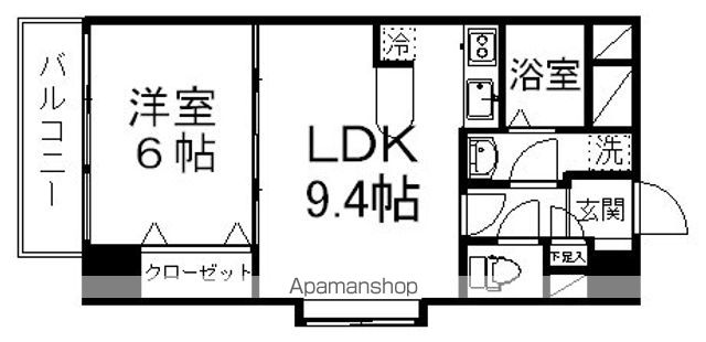 レジディア仙台本町の間取り写真