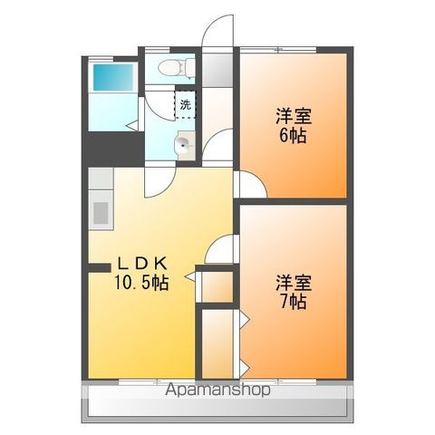 グランドール小作の間取り写真