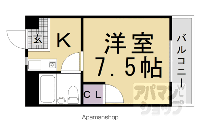 PRESTIGEつかはらの間取り写真