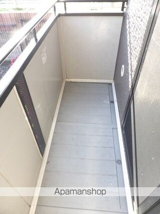 ピュアアムールＢ棟[2LDK/54.62m2]のバルコニー