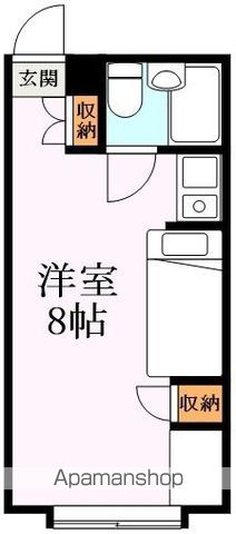 山川マンションの間取り写真