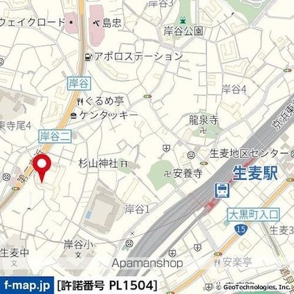 リーデンススクエア横浜鶴見[3LDK/80.78m2]の周辺