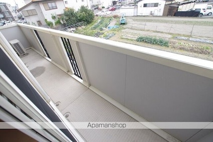 ヴァン・カルチェ　Ｄ棟[2LDK/65.57m2]のバルコニー