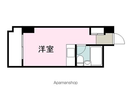 リアライズ福山[1R/16.38m2]の間取図