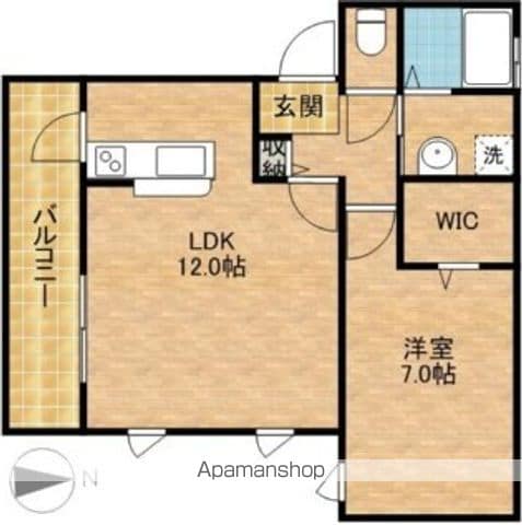 グラシアスの間取り写真