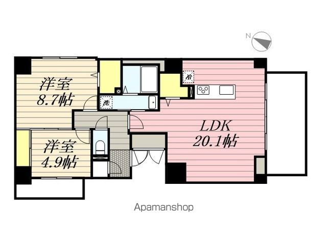 SーRESIDENCE大通公園ADMIRIOの間取り写真