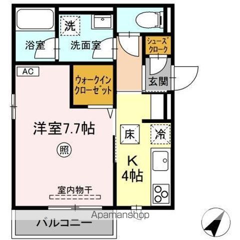 サンライズの間取り写真