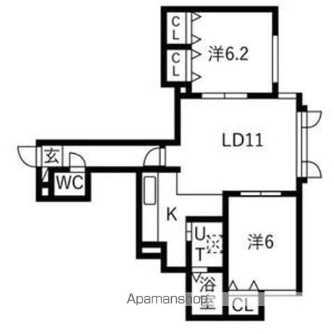 アンフィニの間取り写真