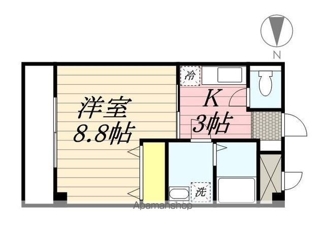 ＡＭＥＮＩＴＹ　ＣＯＵＲＴの間取り