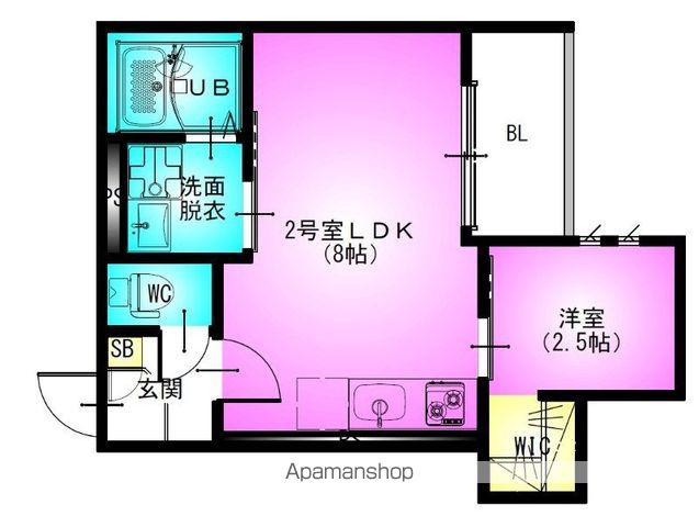 REGALEST大宮の間取り写真