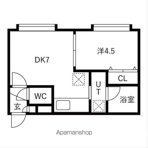 グラーベ本郷通の間取り写真
