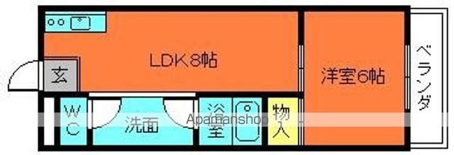 暁マンションの間取り写真
