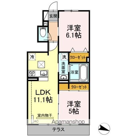 ドリームヴィラ　Ｃの間取り