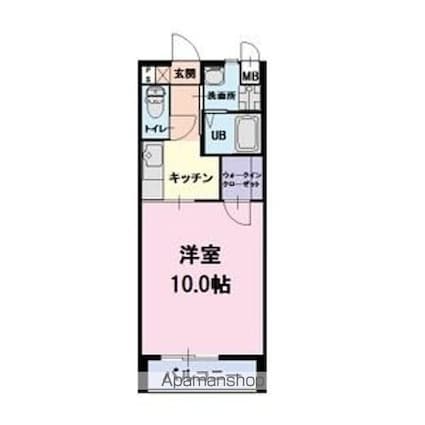 Ｒｅｆｕｇｅ　Ａ[1K/31.52m2]の間取図
