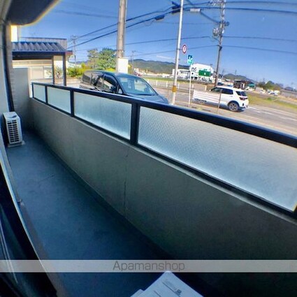 滋賀県湖南市石部北１丁目[2DK/45.54m2]のバルコニー