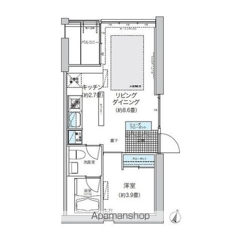 ガーデニエール砧ウエストの間取り