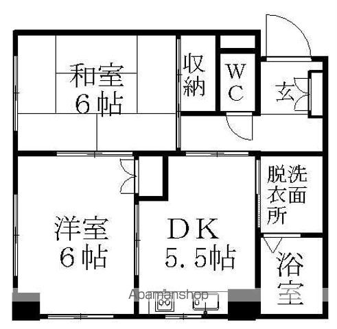 セントラルハイツ駒方の間取り写真