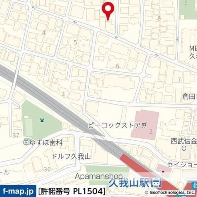 東京都杉並区久我山４丁目[1R/16.32m2]の外観2