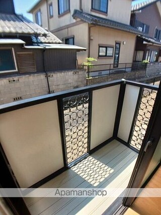 ヴィル　クラージュ[1K/27.4m2]のバルコニー