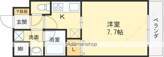 プレジオ都島の間取り写真