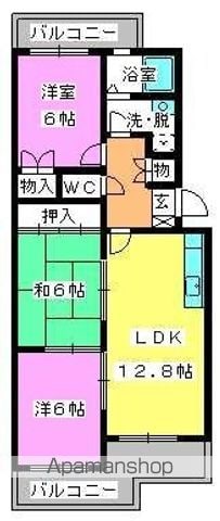 ベレーザ旭ヶ丘の間取り写真