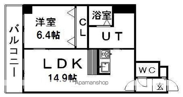 エステラ東札幌の間取り写真