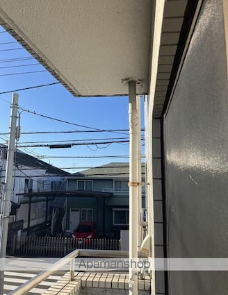 レジデンス多摩川[1K/18.57m2]のバルコニー