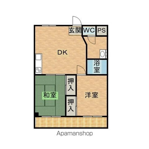 ロイヤルコーポ和泉鳥取の間取り写真