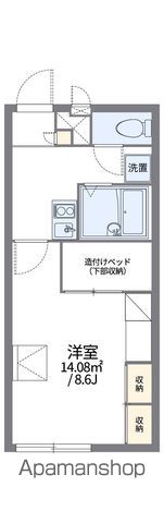 レオパレスメイプルリッチの間取り写真