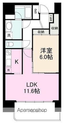 Ａｔｙ[1LDK/49.77m2]の間取図