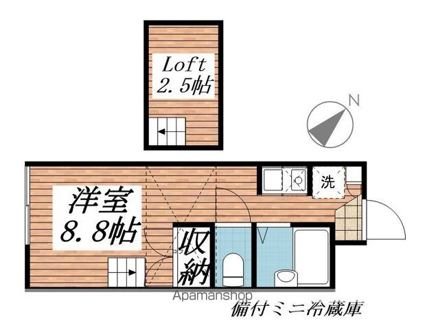 【サンテラス奥戸の間取り】