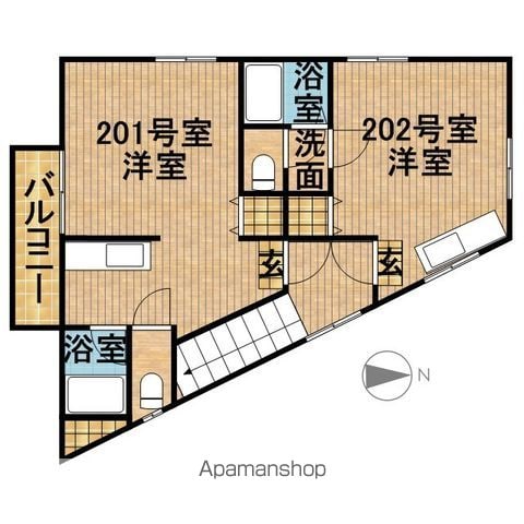 さくら加茂の間取り写真