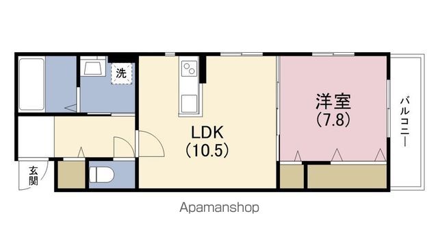 CASA PINO SOLOの間取り写真